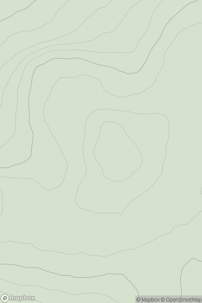 Thumbnail image for Cnoc Breac [Loch Torridon to Loch Maree] showing contour plot for surrounding peak